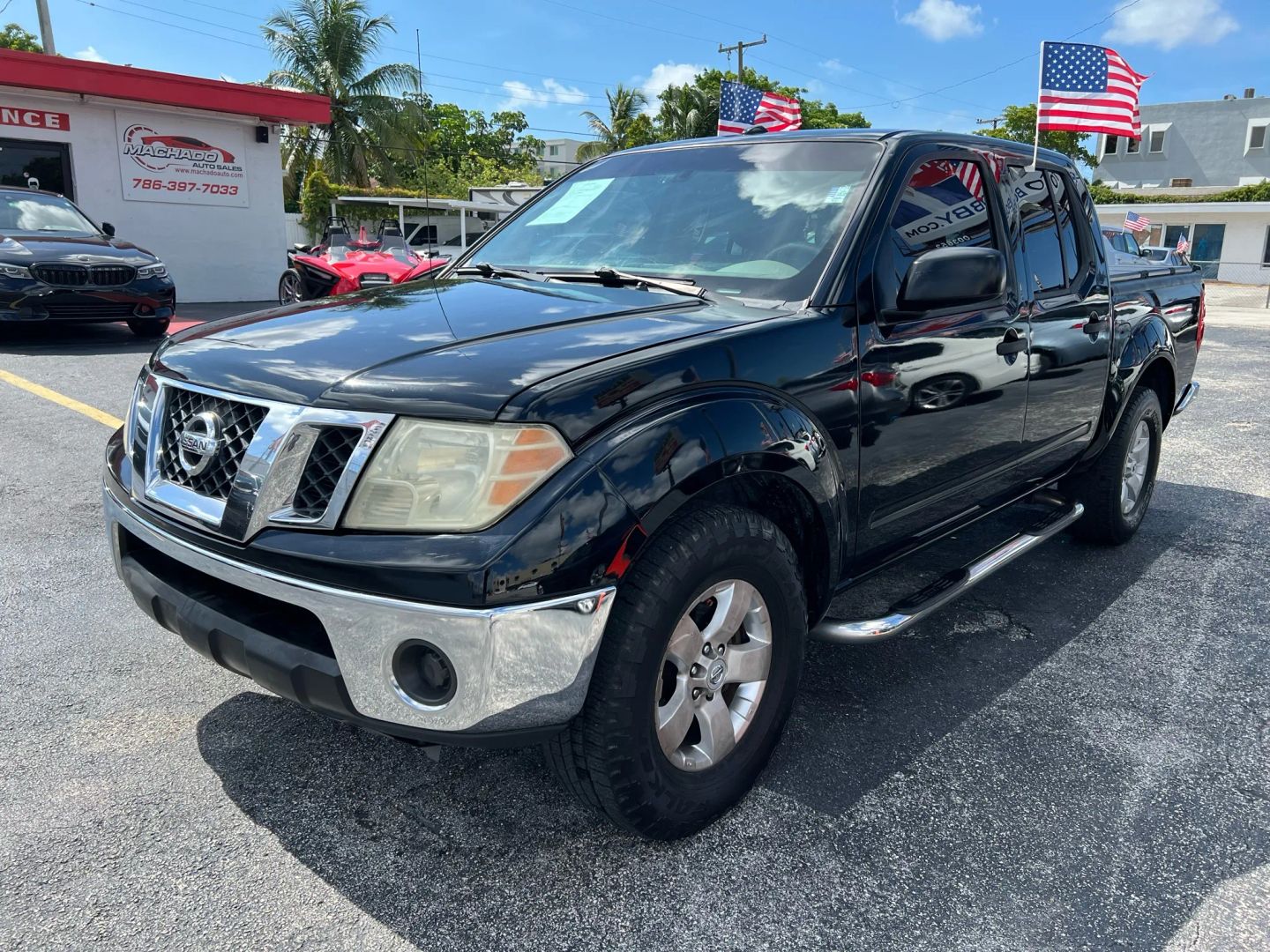 Nissan Frontier Crew Cab 2011. Una de las Las Mejores Pickups Usadas para Contratistas en Miami en 2025.