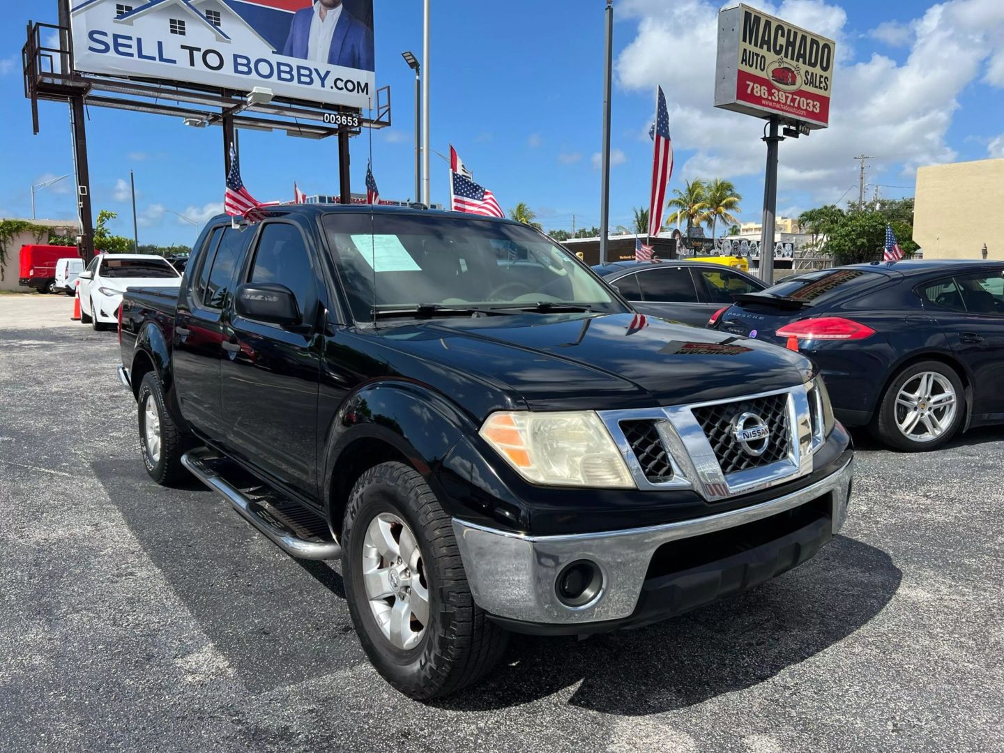 Nissan Frontier Crew Cab 2011. Una de las Las Mejores Pickups Usadas para Contratistas en Miami en 2025.