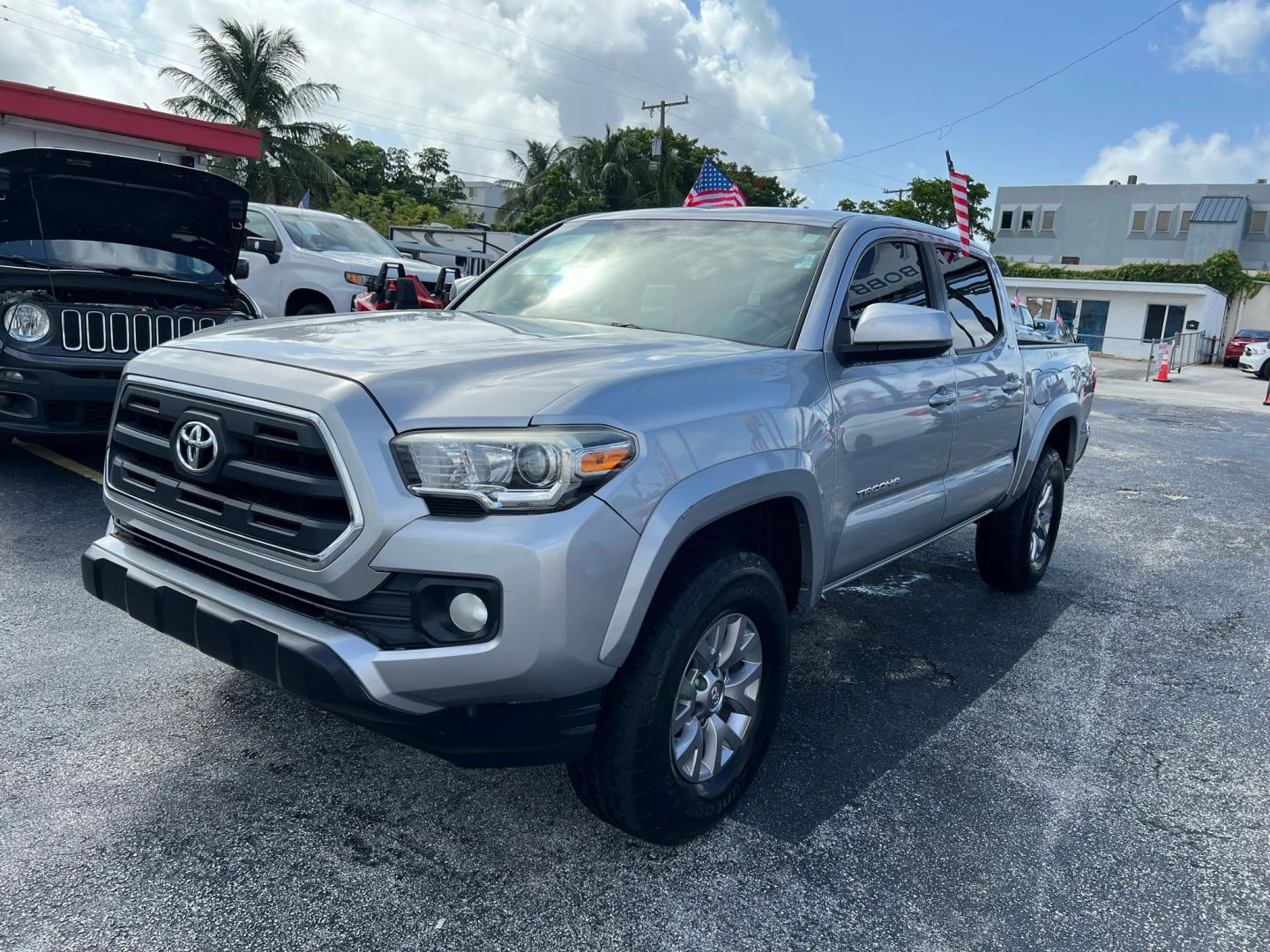 Toyota Tacoma Double Cab 2017. Entre Las Mejores Pickups Usadas para Contratistas en Miami en 2025.