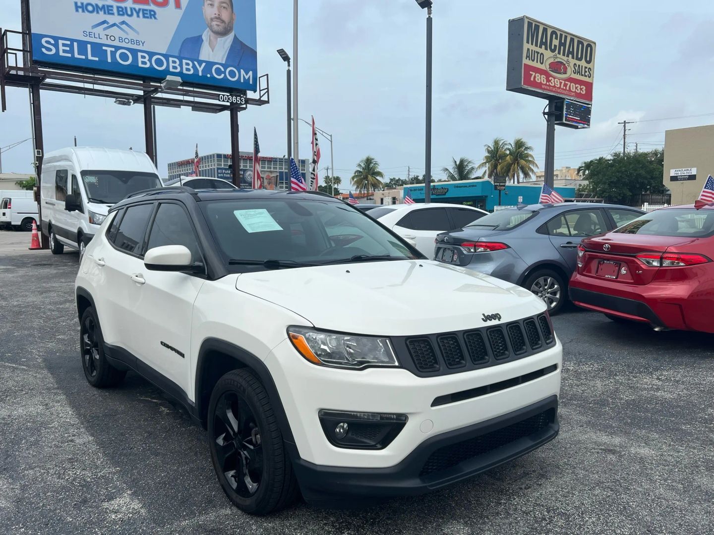 2019 Jeep Compass: One of the Top 5 used SUVs in Miami for 2025. Available at Machado Auto Sales.