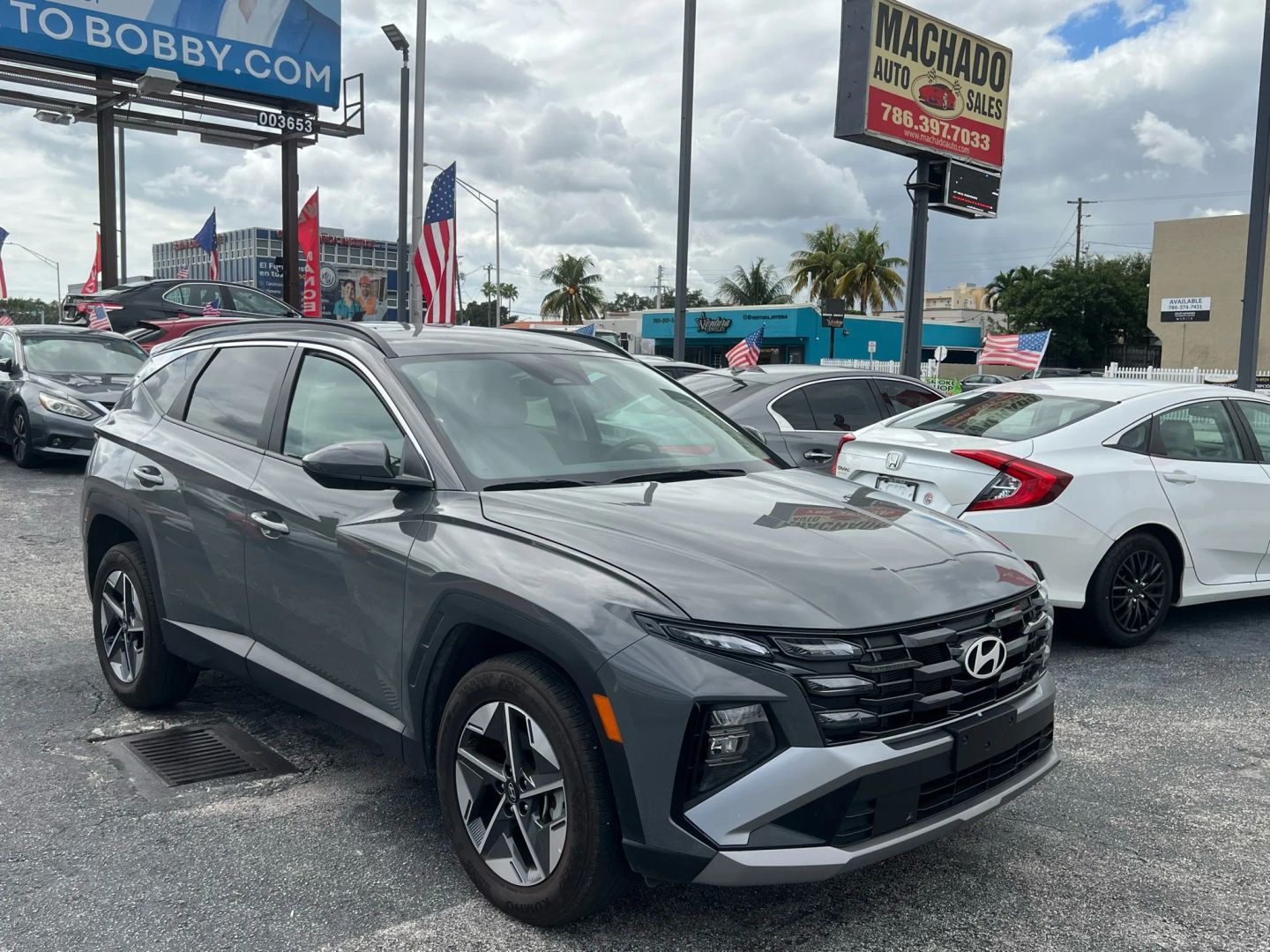 2025 Hyundai Tucson: One of the Top 5 used SUVs in Miami for 2025. Available at Machado Auto Sales.