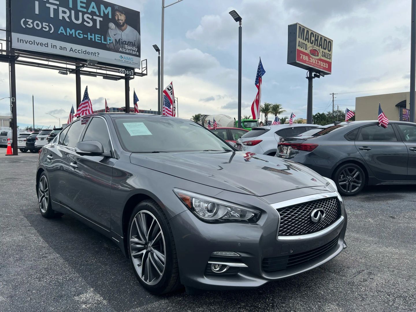 Style Meets Value: The 2016 INFINITI Q50 is still a reliable and stylish choice among luxury sedans in 2025. Find yours today at Machado Auto Sales.
