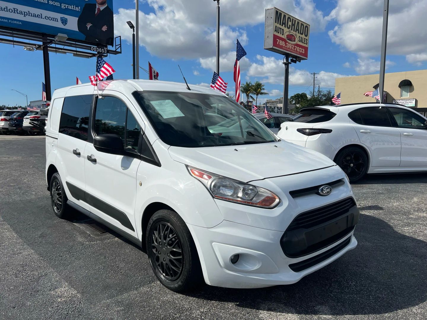 2016 Ford Transit Connect Cargo: One of the Best Used Ford Trucks vs. Toyota Trucks in Miami 2025. Available Today at Machado Auto Sales. 