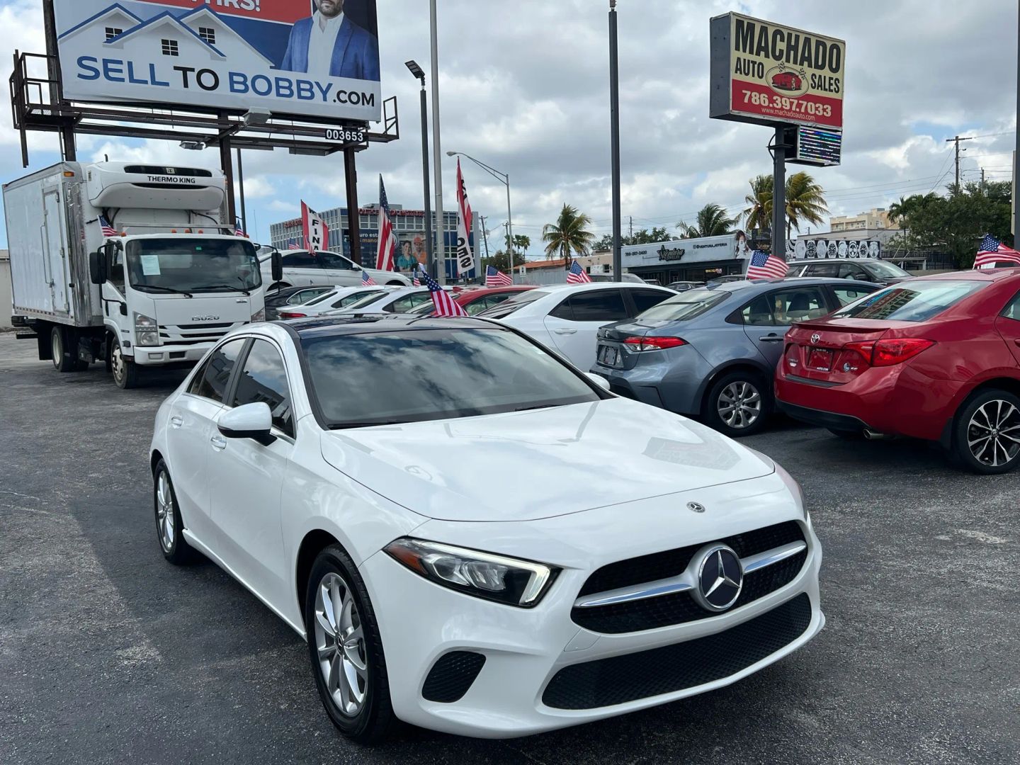 2019 Mercedes-Benz A-Class: One of the best cars with good resale value. Available now at Machado Auto Sales.