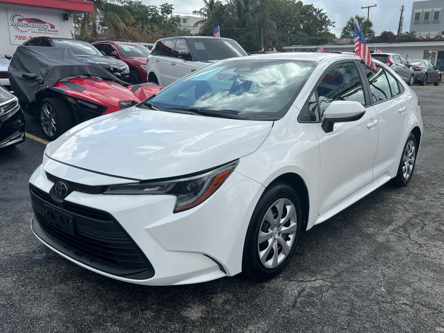 Used 2024 Toyota Corolla for sale in Miami from Machado Auto Sales.