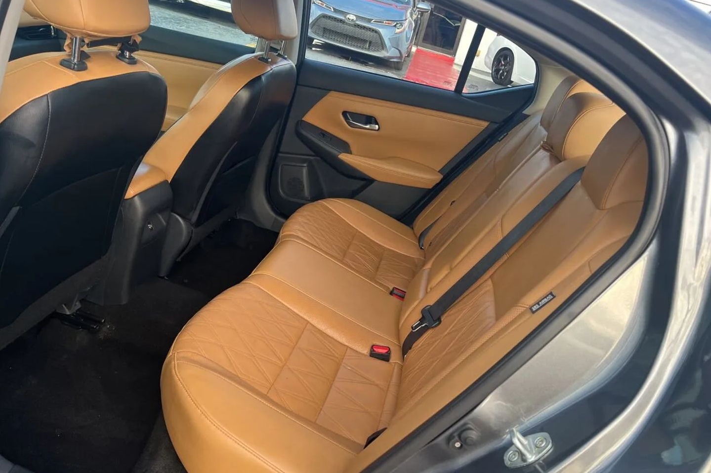 2021 Nissan Sentra int: One of the options in the Nissan Sentra vs Altima comparison. Available right now at Machado Auto Sales, Miami.